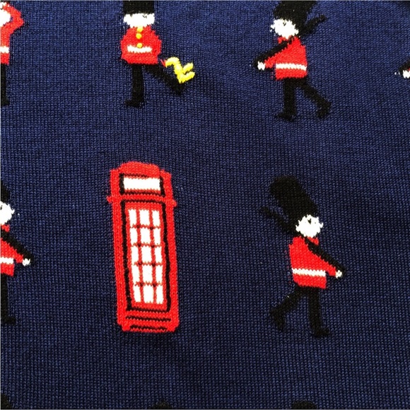 CUTE Ugly Christmas Sweater with Toy Soldiers London Nutcracker by Talbots - Picture 9 of 16